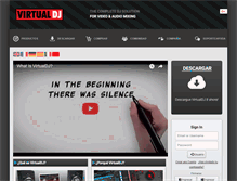 Tablet Screenshot of es.virtualdj.com