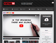 Tablet Screenshot of fr.virtualdj.com
